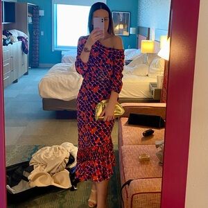 Beautiful Silk Saloni cocktail dress, size M